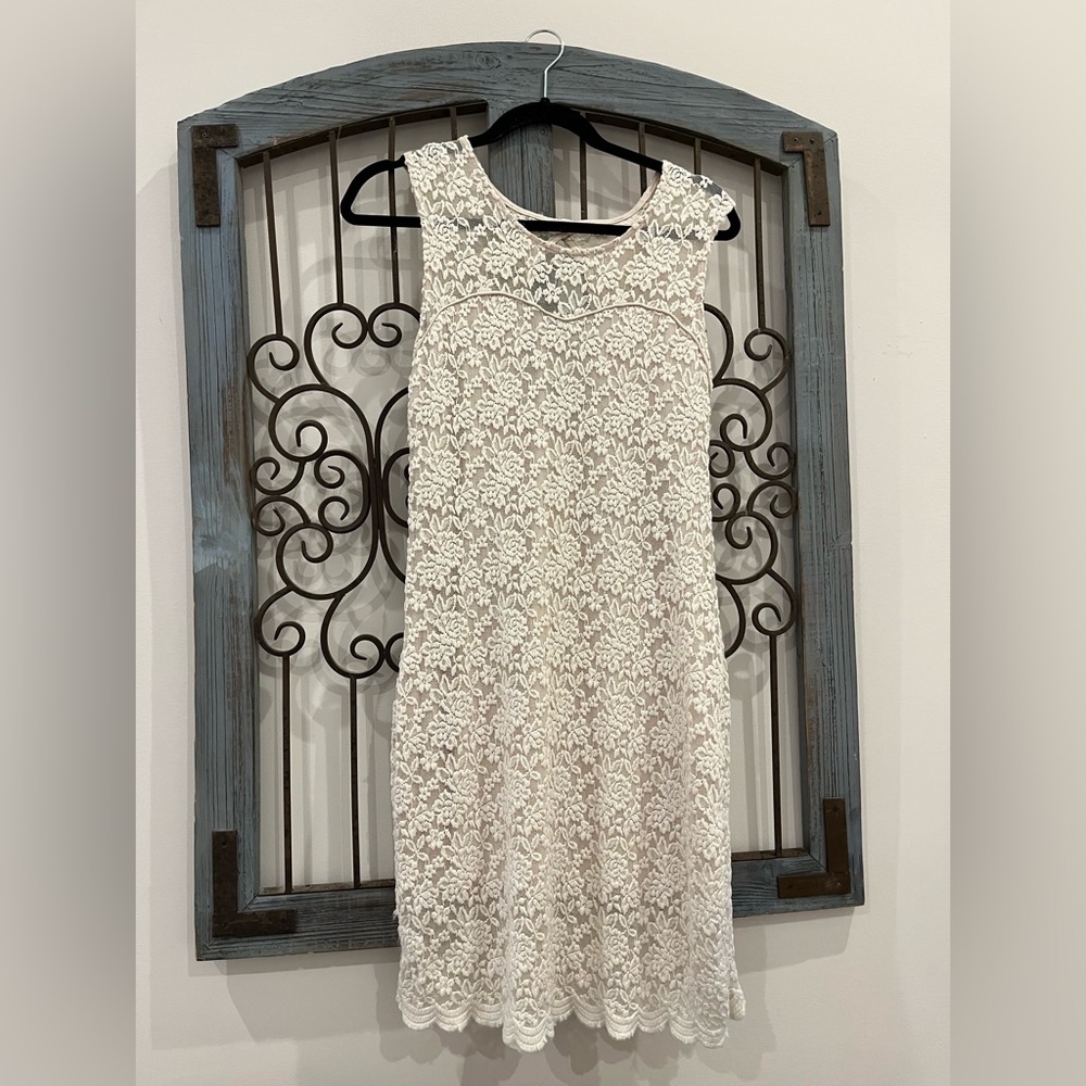 Audrey 3+1 dress in crème